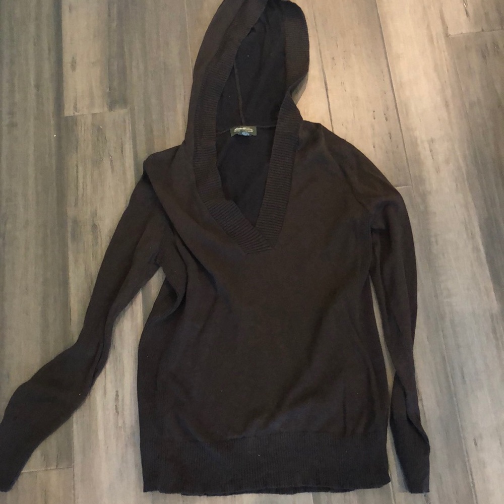 Women’s Medium Hooded Eddie Bauer Sweater